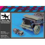 US Jeep front accessories set + chain wheel 1 / 16