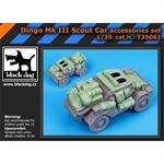 Dingo Mk III Scout car accessories set
