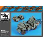 British SAS jeep Africa accessories set  1/35