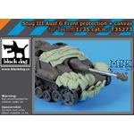 Stug III Ausf G front protection + canvas