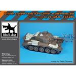 British cruiser tank A34 Comet accessories set