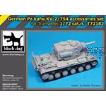 German Pz.Kpfw KV-2 accessories set