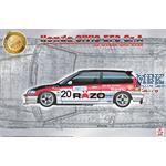 Honda Civic EF3 Gr.A 1989 Macau Guia Race #20 1:24