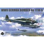 WW2 German Bomber He 111H-6