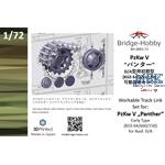 Workable Track Link Set early f.Panther D/A (1:72)