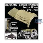 Canvas for Krupp Protze 37mm Atc