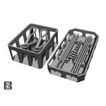 King Tiger Towing Cable Set (Holder w/clean rod)