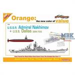 USSR Admiral Nakhimov + USS Dallas (SSN-700)