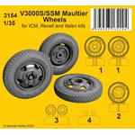 Ford V3000S / SSM Maultier Wheels - for ICM kits