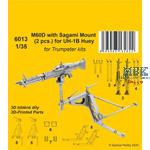 M60D with Sagami Mount (2 pcs.) for UH-1B Huey