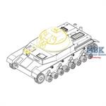 Panzer IV Kugelblitz  Umbausatz  / Conversion