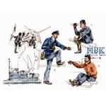 U-Boot Typ VII gun crew for 3,7cm FlaK