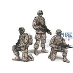 US Army Infantry Squad 2nd Division (3 Figures)