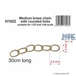 Medium Brass Chain / Mittlere Messingkette 1:35/48
