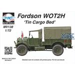 Fordson WOT2H (15CWT) Tin Cargo Bed 1:72