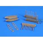 Bismarck 8 m Cutter 2pcs (1:200)