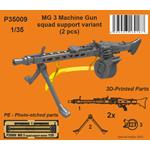 MG 3 Machine Gun - squad support variant (2x) 1/35