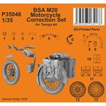 BSA M20 Motorcycle Correction Set (1:35)