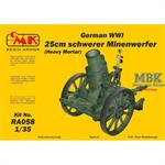 German WWI 25cm schw. Minenwerfer / Heavy Mortar