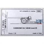 Cannone Da 149/40 mod.35 - 15 cm K 408(i)