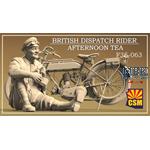 British Dispatch Rider afternoon tea