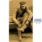Imperial Russian Automobile crewman wearing boots