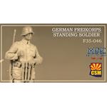 German Freikorps standing soldier