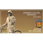 German Cyclist Smoking
