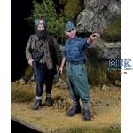 SS Prinz Eugen Mountain Div. NCO&Chetnik, 1943-45