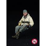 WSS Soldier sitting, Winter 1943-45