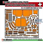 German King Tiger last ver. PE detail up set