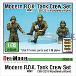 Modern ROK army Tank crew set ('90~2010)