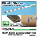 M68A1 105mm Metal Barrel Early Type (for M60A3)