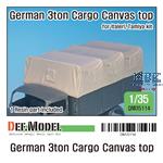 German 3ton Cargo Truck Canvas Top