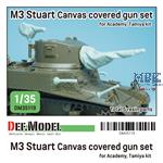 US M3 Stuart Canvas covered gun set