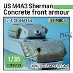 M4A3 Sherman Concrete front armour