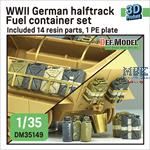 WWII German Sd.Kfz. 251 Fuel container set