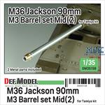 US M36 Jackson 90mm M3 Barrel set- Mid (2)