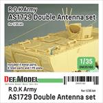R.O.K Army AS1729 Antenna double set for K131