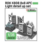 R.O.K Army K808 8X8 APC Light Detail up set