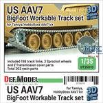 US AAV7 BigFoot Workable Track set