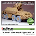 Sz77 DANA ShKH MP914 Sagged Tire set
