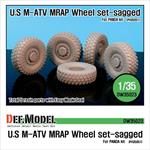 U.S M-ATV Sagged wheel set