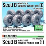 Scud B w/MAZ-543 Sagged Wheel set #1