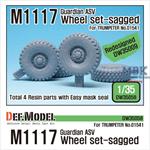 US M1117 Guardian ASVi Sagged Wheel set