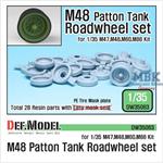 M48 Patton Tank Roadwheel set