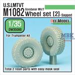 US M1082 LMTVT Goodyear Sagged Wheel set