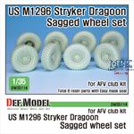 M1296 Stryker Dragoon Sagged Wheel set
