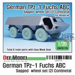 German TPz-1 Fuchs ABC Sagged wheels (2) Contin.