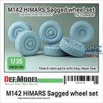 US M142 HIMARS Sagged wheel set (for Trumpeter)